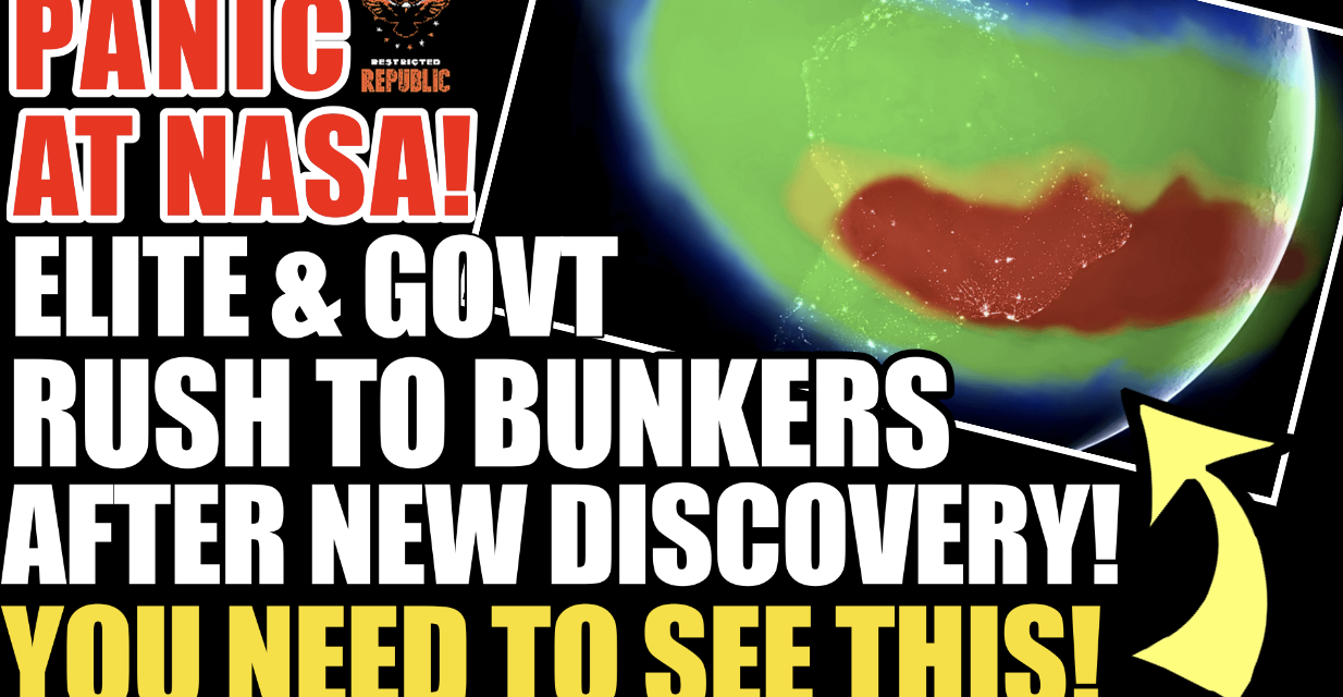 Panic at NASA! Elites & Govt Rush To Bunkers After New Discovery – You NEED To See This! 
